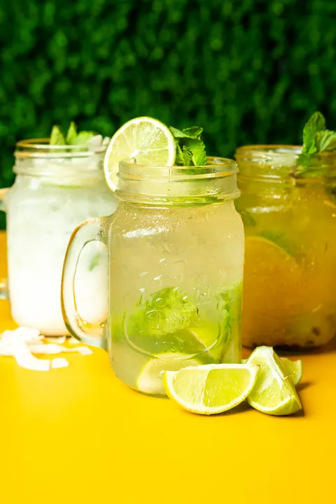 Mojitos de la casa con limón