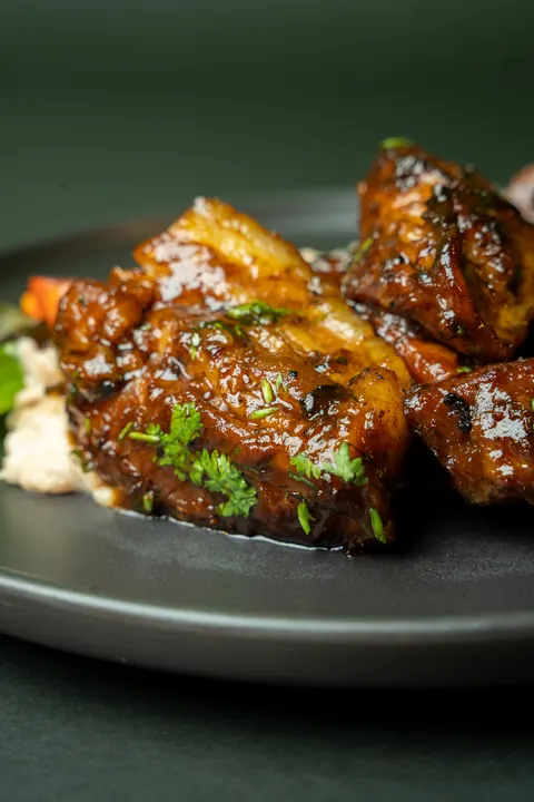 Costillas BBQ glaseadas